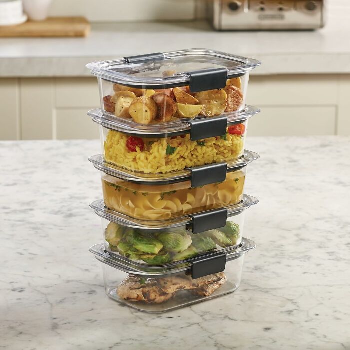 Seal In Freshness, Simplify Storage: These Rubbermaid Food Storage Containers Are The Reliable And Easy-To-Use Solution For Meal Prep And Preservation