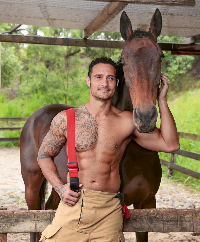 Australian Firefighters Horse Calendar 2025