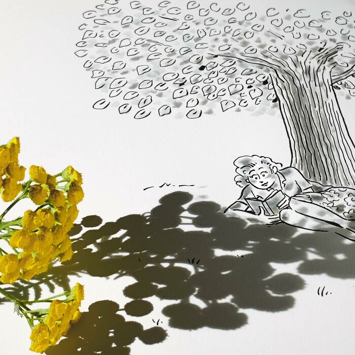 Awesome Extraordinary Art With Shadow Drawings By Vincent Bal