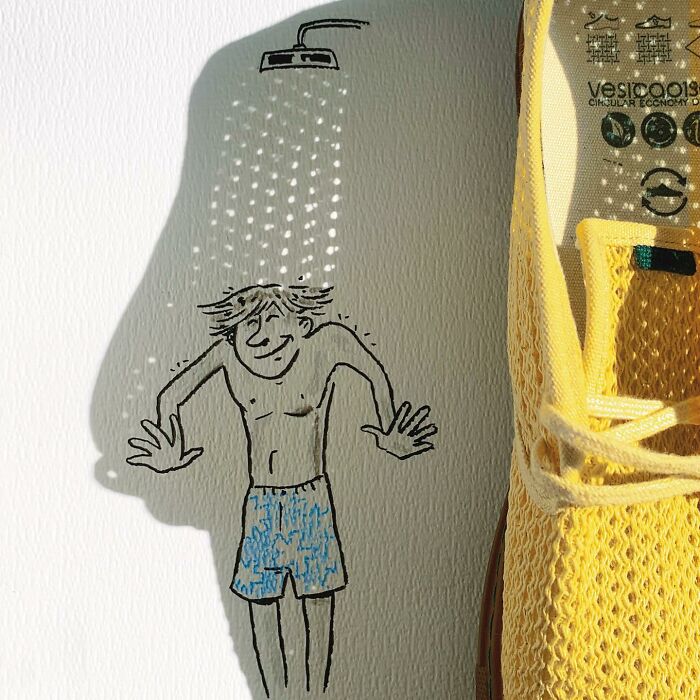 Awesome Extraordinary Art With Shadow Drawings By Vincent Bal