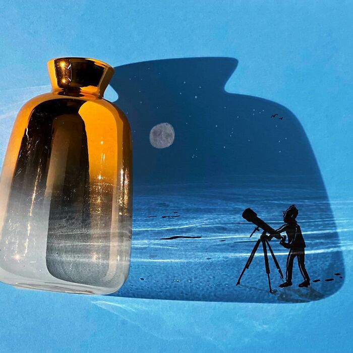 Awesome Extraordinary Art With Shadow Drawings By Vincent Bal