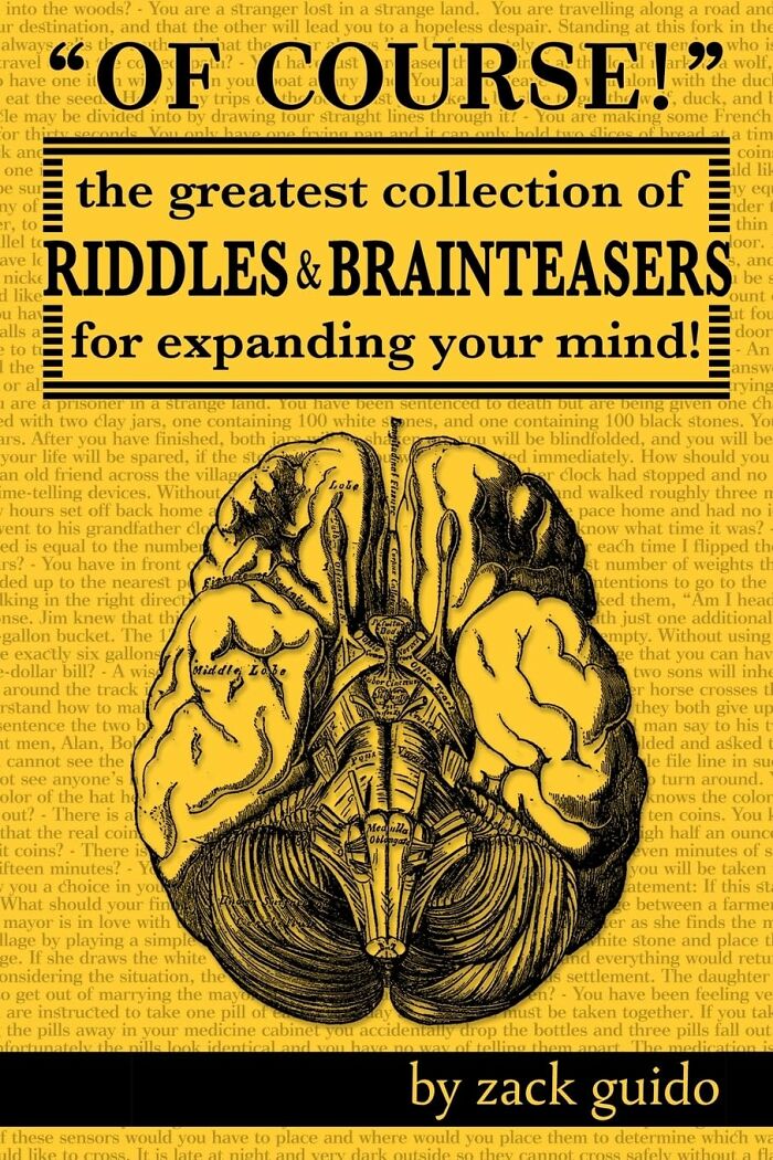  "Of Course!: The Greatest Collection Of Riddles & Brain Teasers" Is A Head-Scratcher That's Guaranteed To Make You Go "Ah-Ha!"