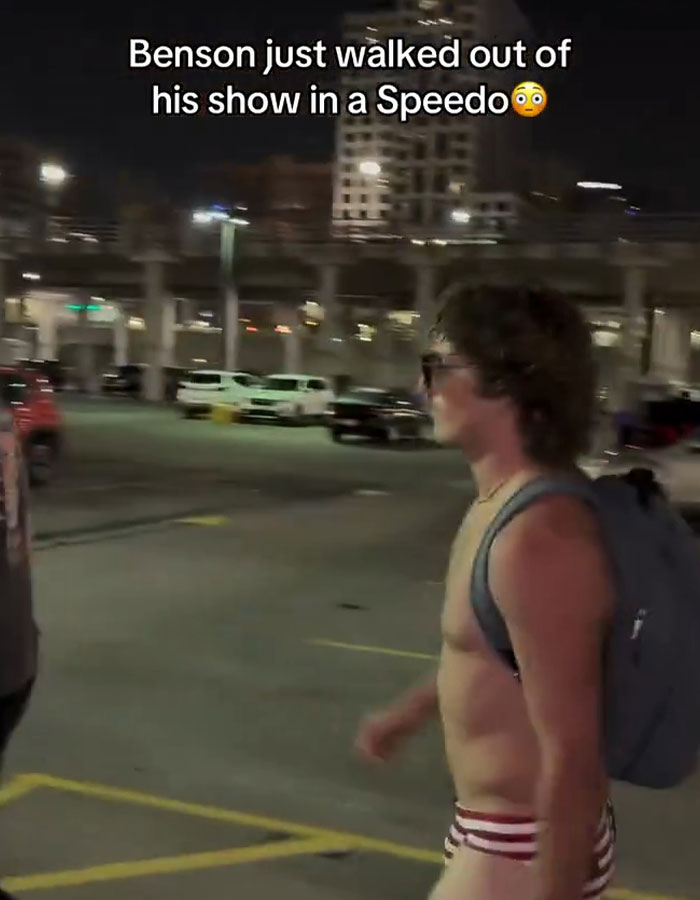 "Using His Body For Promo": Singer Benson Boone Leaves Concert In A Speedo, Sparks Outrage