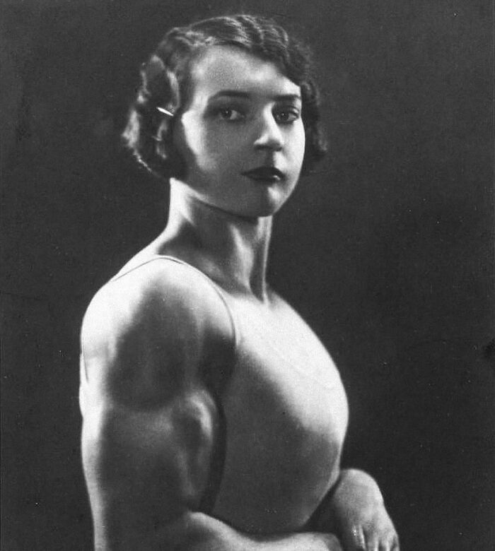 Acrobat Luisita Leers, Taken Circa 1929