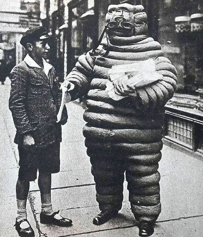 The Original Michelin Man From 1898