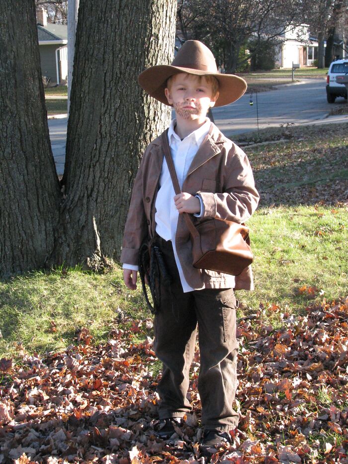 The Boy As Indiana Jones! He Was Obsessed