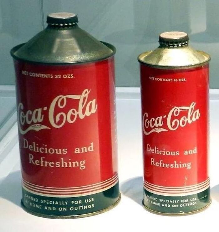 Coca Cola Cans From The 1930s