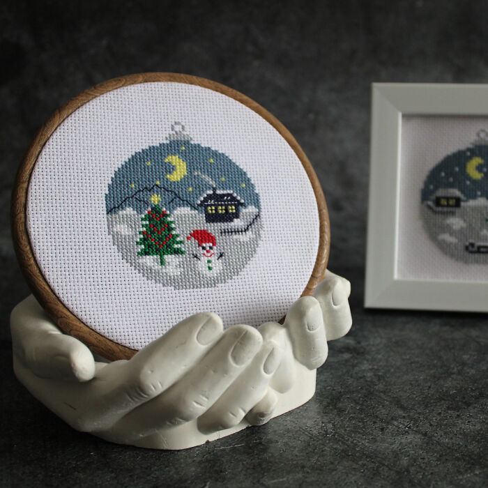 Cross Stitch: My Christmas Preparations (15 Pics)