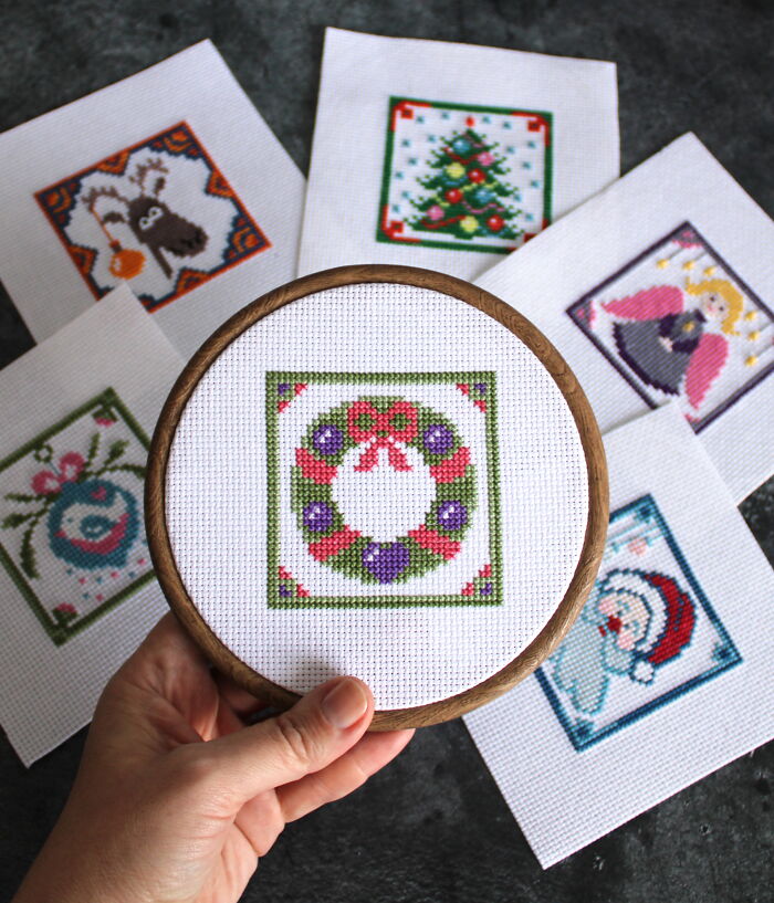 Cross Stitch: My Christmas Preparations (15 Pics)