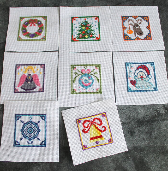 Cross Stitch: My Christmas Preparations (15 Pics)