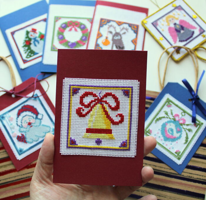 Cross Stitch: My Christmas Preparations (15 Pics)