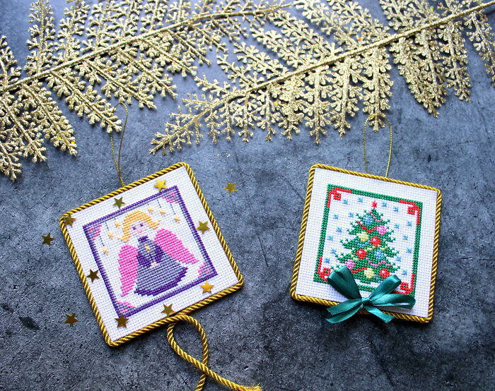 Cross Stitch: My Christmas Preparations (15 Pics)