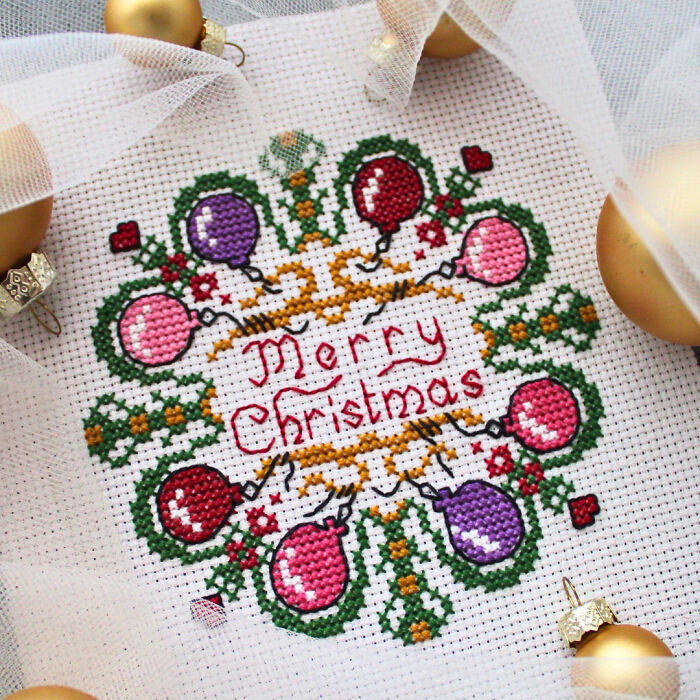 Cross Stitch: My Christmas Preparations (15 Pics)