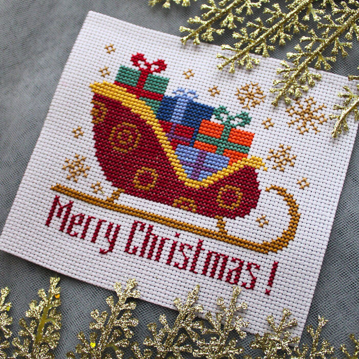 Cross Stitch: My Christmas Preparations (15 Pics)