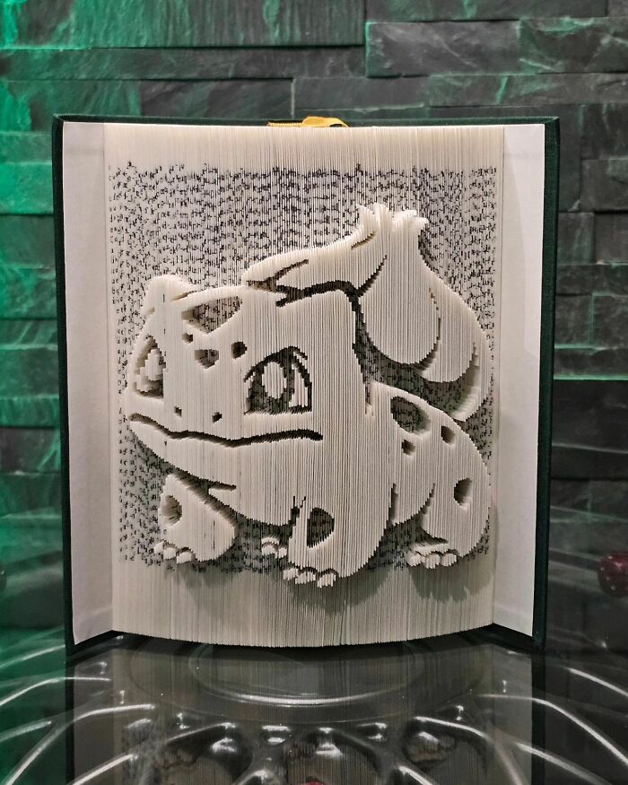 From Pages To Pixels: The Enchanting Sculptures Of Book Master