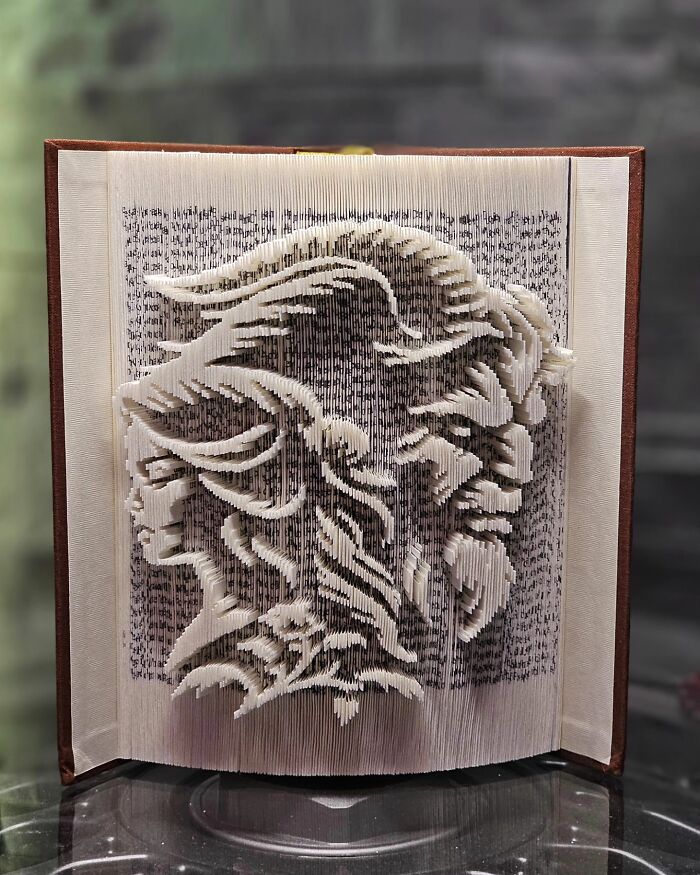 From Pages To Pixels: The Enchanting Sculptures Of Book Master