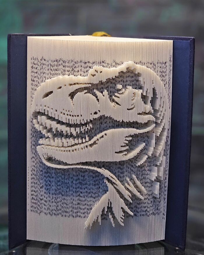 From Pages To Pixels: The Enchanting Sculptures Of Book Master