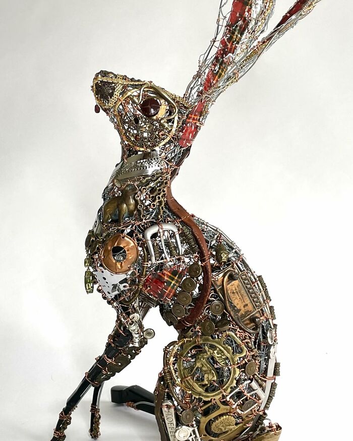 From Trash To Treasure: The Whimsical Sculptures Of Barbara Franc