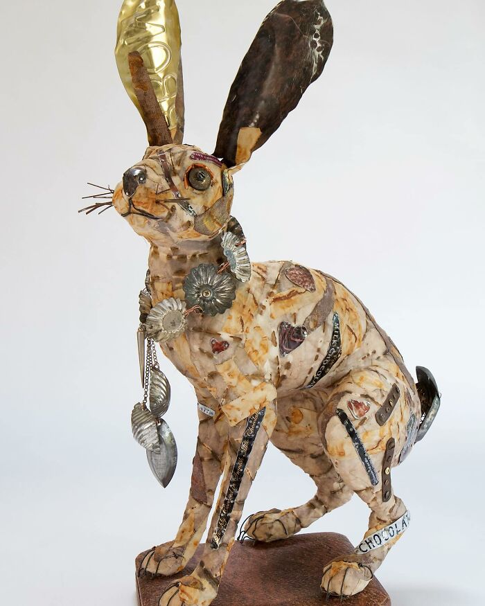 From Trash To Treasure: The Whimsical Sculptures Of Barbara Franc