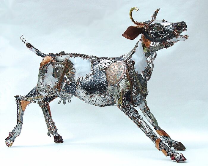 From Trash To Treasure: The Whimsical Sculptures Of Barbara Franc