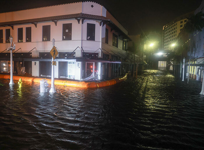 Florida Underwater As Terrifying Footage Shows Monster Storm Swallowing Entire Suburbs