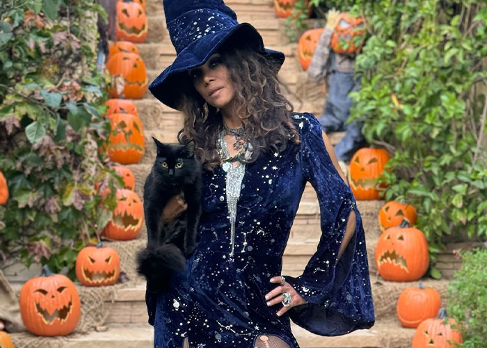 Halle Berry as a witch