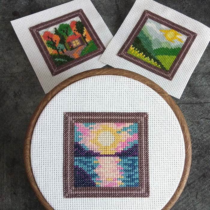 I Create Cross-Stitch Patterns, And Here Are 40 Of My Easy-To-Follow Patterns