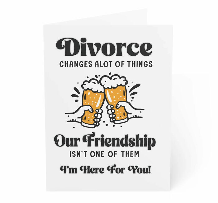 I Decided To Sell The Humorous Divorce Greeting Cards That Would've Helped Me