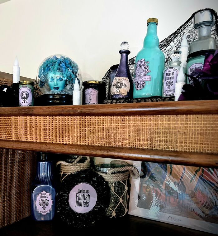 My Unique Haunted Mansion, Madame Leota Decorations For Halloween