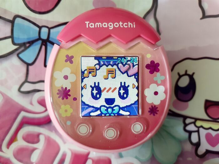 Hatch A Holiday Friend With The Tamagotchi Pix, A Digital Pet To Care For And Play With On Turkey Day