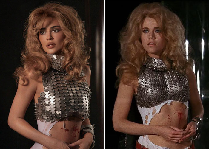 Kylie Jenner as Barbarella