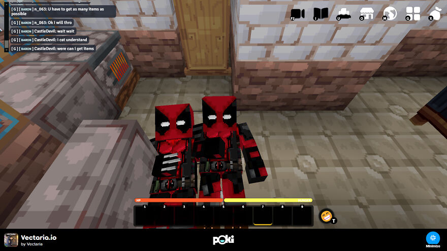 Me And Other Deadpools Danced In Vectaria.oi Online Game! (And More Fun Solo!)