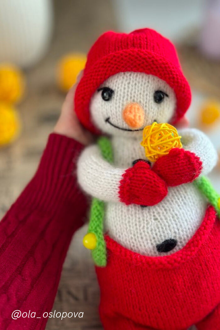 Here's My Idea For A Snowman-Inspired Knitting Pattern