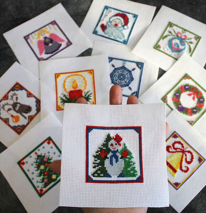 My Simple And Easy Cross-Stitch Patterns (23 Pics)