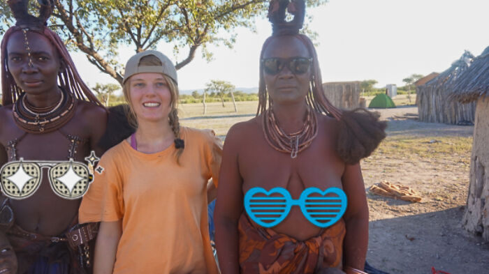 Chilling With Himba, Namibia