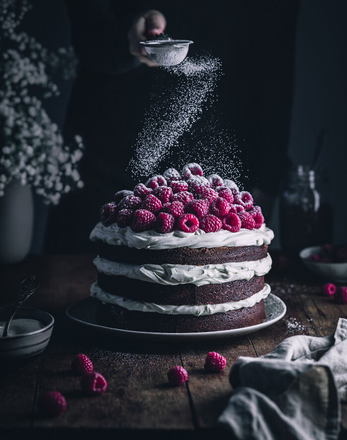 Baiba Opule - Chocolate Raspberry Cake