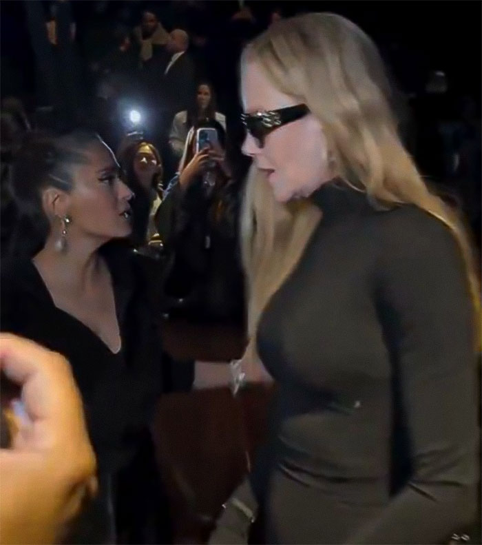 Lip Reader Reveals What Nicole Kidman Said To Salma Hayek During Viral Heated Exchange