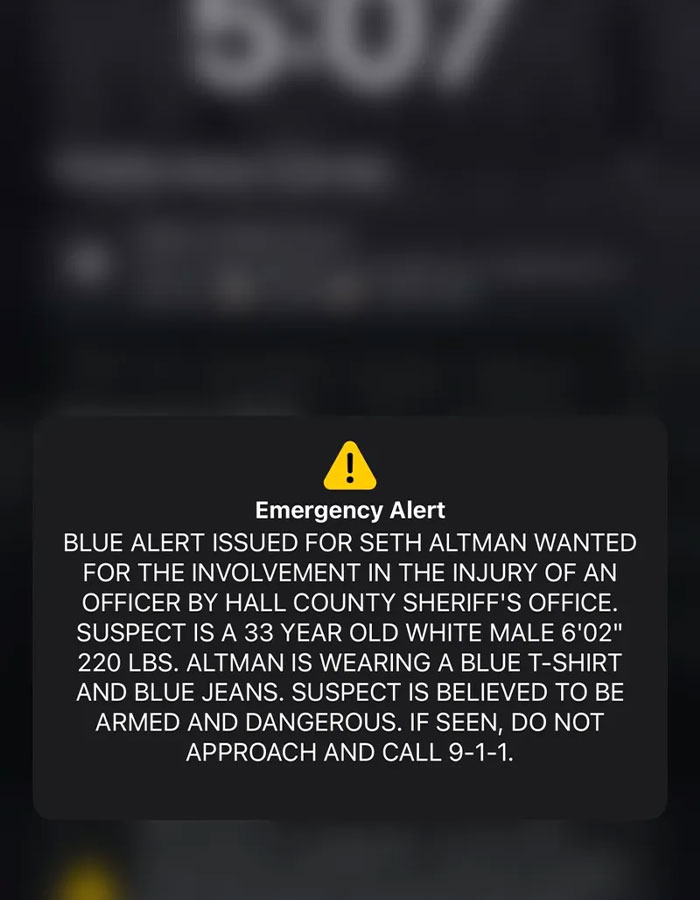 “Let’s Go Get This Guy”: Blue Alert For Seth Altman Has Hall County Texas Ready For A Manhunt