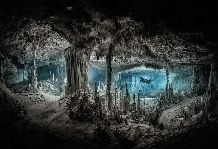 The Beauty Of Nature, Honorable Mention: Underwater Caves By By Martin Broen