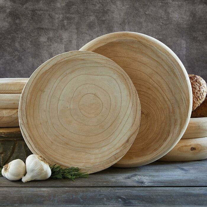 Your Keys Are About To Have A More Stylish Home Than You! This Modern Organic Wooden Bowl Is The Perfect Catch-All For Keys, Fruit, And Anything Else You Need To Keep Organized 