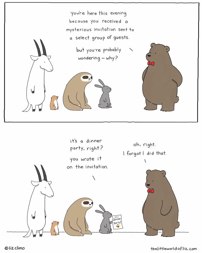 The Whimsical World Of Liz Climo: Where Animals Speak And Positivity Reigns (New Pics)