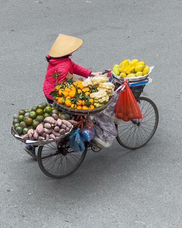 Trung Dong's Portraits Of Hanoi's Fruit Merchants (9 Pics)-Interview