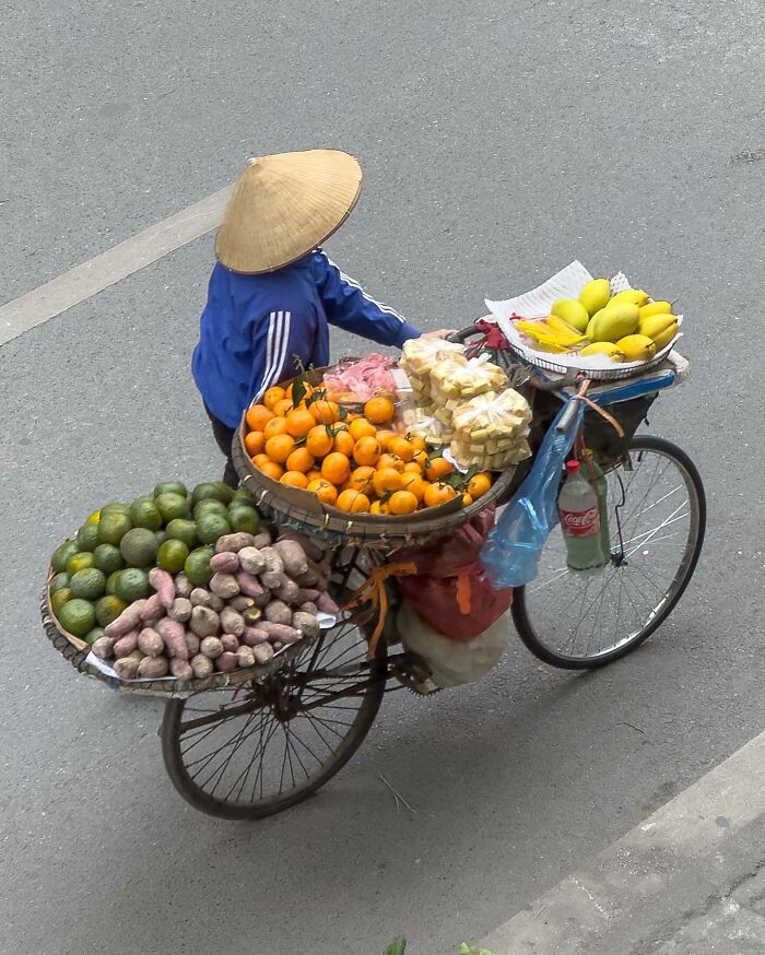 Trung Dong's Portraits Of Hanoi's Fruit Merchants (9 Pics)-Interview