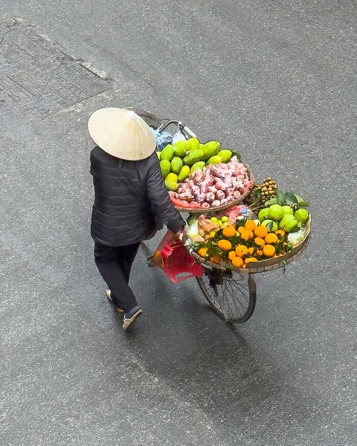 Trung Dong's Portraits Of Hanoi's Fruit Merchants (9 Pics)-Interview