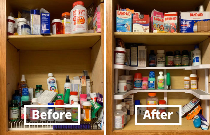 Unleash Your Inner Organizational Ninja With The Spire Rack For Cabinet Shelf Organizing - Because A Cluttered Cabinet Is A Threat To National Security