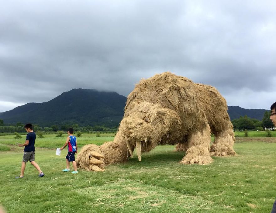 Harvest To Harmony: Meet 42 Stunning Artworks From Niigata's Enchanting Rice Straw Festival