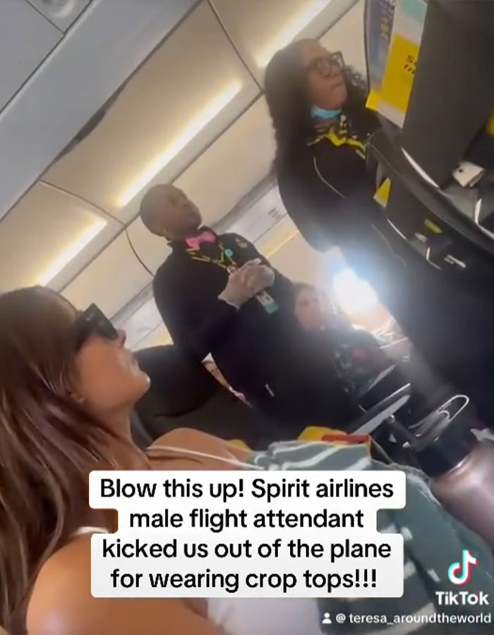 Women Kicked Out Of Plane After Crew Told Them To 'Cover Up' Due To Their Crop Top Outfits