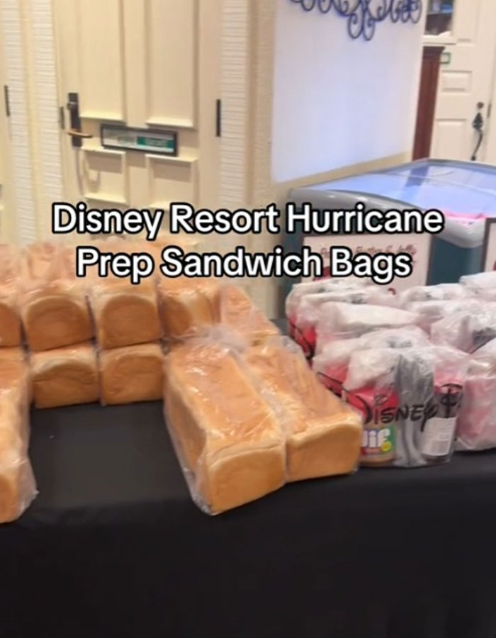 Guests Stuck In Disney Resort During Hurricane Milton Charged  10 For  Prep Sandwich Bags  - 65