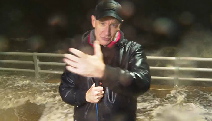 "That Wasn't Good": Anderson Cooper's Face Hit By Flying Debris During Hurricane Milton Coverage