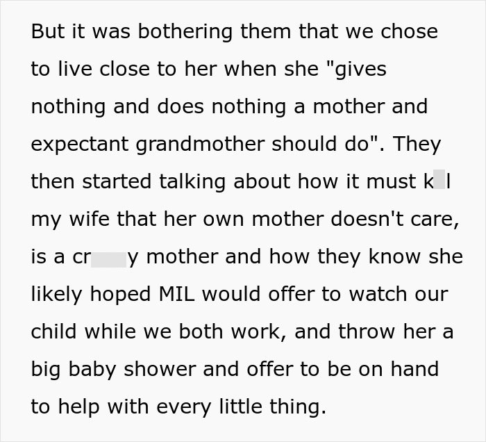 Man’s Parents Shame His MIL For Lack Of Financial And Childcare Support, He Throws Them Out